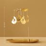 Golden Carousel Rotating Candle Holder For Romantic Home  Wedding Decor 9
