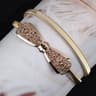 Elegant Stretch Gold Waist Chain Belt For Women 8