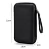 Mini Travel Earphone Case  Durable EVA Storage Case With Zipper For Cables  Accessories 12