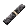 Gold Buckle Sequin Stretch Waist Belt 11