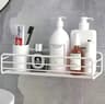 Rustproof Floating Bathroom Wall Shelf Organizer 6