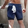 StealthFlex Mens Running Shorts 2in1 Quick Dry Gym Shorts 13