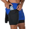 StealthFlex Mens Running Shorts 2in1 Quick Dry Gym Shorts 16