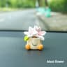 Mini Flower Pot Car Dashboard Ornament 10