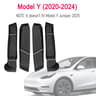 Custom Fit Tesla Door Storage Box For Model 3 And Model Y Juniper 8