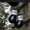 Christmas Boxing Glove Car Ornament  Mini Boxing Gloves Rearview Mirror Decoration 4