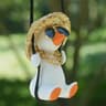 Swing Duck Car Pendant Cute Rear View Mirror Hanging Accessory 8