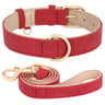 LuxeComfort Reflective Dog Collar  Leash Set For Small  Medium Dogs 13
