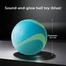 GlowFetch Durable Rubber Dog Ball For Night Play 9
