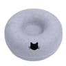 Cozy Donut Cat Tunnel Bed With Felt Scratch Cave 8