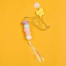 Elastic Feather Bell Hanging Cat Toy 7