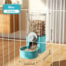 Gravity Hanging Pet Feeder  Water Dispenser Set For Cats Dogs  Small Pets 9