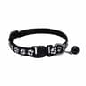 PawPrint Bell Pet Collar For Cats  Small Dogs  Adjustable Colorful Safety Collar 11