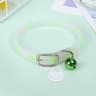 GlowPaw Adjustable Luminous Cat Collar With Bell  Footprint Charm 6