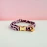 Personalized Leopard Print Cat Collar With Bell  Custom Plush Adjustable Kitten ID Collar 7