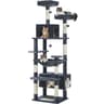 Luxury MultiLevel Cat Tree Tower With Hammock Condo  Scratching Posts For Indoor Cats 8