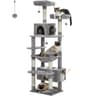 Luxury MultiLevel Cat Tree Tower With Hammock Condo  Scratching Posts For Indoor Cats 11