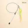 FeatherBird Interactive Cat Wand Toy With Bell  Telescopic Teaser 7