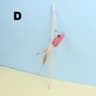 Interactive Feather Bell Cat Wand Toy  Wooden Mouse Teaser Stick For Indoor Cats 8