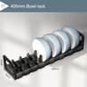 SpaceSaver Under Cabinet Dish Rack  Adjustable Bowl Organizer 6