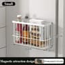 Magnetic Spice Rack  Refrigerator Storage Shelf Organizer 7