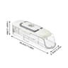 AutoRoll Refrigerator Egg Organizer Rack  MultiLayer Egg Storage Box For Fridge Door  Shelves 6
