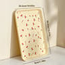 Cherry Blossom MultiPurpose Serving  Organizer Tray  Decorative Serving Tray For Snacks Jewelry  Va 8
