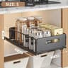 SlideOut Spice Rack  Cabinet Organizer Drawer For Easy Kitchen Storage 6