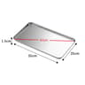Stainless Steel Serving  Baking Tray  MultiPurpose Food Storage Tray For Kitchen Restaurant  Bakery 10