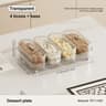 Modern Covered Fruit  Snack Serving Bowl  Decorative Dry Fruit Storage Container With Lid 6