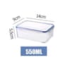 FreshLock Refrigerator Storage Containers With Lid  Stackable Fridge Organizer For Fruits Vegetable 9
