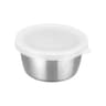 Leakproof Stainless Steel Salad Dressing Container Set  Portable 40ML Sauce Cups With Lids For Lunc 6