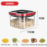 360 Rotating Food Storage Container Stackable Grain Storage Jar With Airtight Lid 6