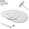 Mini Circular Saw Blade And Cutting Disc Set For Rotary Tool Metal Wood Plastic Grinding Kit 7