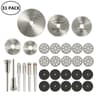 Mini Circular Saw Blade And Cutting Disc Set For Rotary Tool Metal Wood Plastic Grinding Kit 9