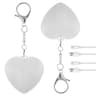 2 Pack LED Purse Light Automatic Sensor Handbag Light Heart Shape Purse Lamp 6