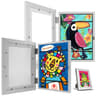 Kids Art Frame Magnetic Front Opening Changeable Picture Display 6