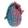 Articulated 3D Printed Dragon Toy With Dragon Egg Flexible Fantasy Collectible Display Figure 10