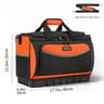 Heavy Duty Tool Bag With Molded Base 18 Pocket Open Top Tool Organizer Bag With Shoulder Strap 7