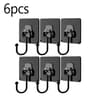 Self Adhesive No Drill Wall Hooks For Kitchen Bathroom And Home Storage 7