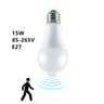 SmartGlow Motion Sensor LED Light Bulb For E27 Socket Auto On Off Dusk To Dawn Indoor Light 7