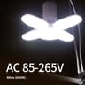 Foldable LED Garage Light E27 28W Adjustable Fan Blade LED Bulb For Home Ceiling Lighting 7