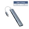 4 Port USB C Hub USB 30 USB Splitter OTG Multiport Adapter For Laptop MacBook PC 7