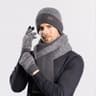 Cozy Fleece Lined Winter Hat Scarf Gloves Set For Women Warm Knit Cold Weather Essentials 7