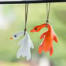 SunGlow UV Color Changing Car Pendant Funny Roast Duck Car Charm Keychain 7