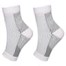 FlexStride Ankle Compression Sleeve Pair With Arch Support For Plantar Fasciitis Relief 7