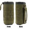 Tactical MOLLE Water Bottle Holder Pouch With Drawstring For Hiking Camping And Travel 8