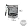 Golf Ball Pouch With Clip Portable Golf Ball Holder Mesh Golf Ball Bag For Golf Bags 13