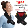 LumiRelief Cordless Neck Massager With Heat Vibration And Red Light Therapy 6