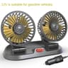 Heavy Duty 360 Adjustable Car Cooling Fan With USB 12V 24V Power For Cars Trucks RVs 13